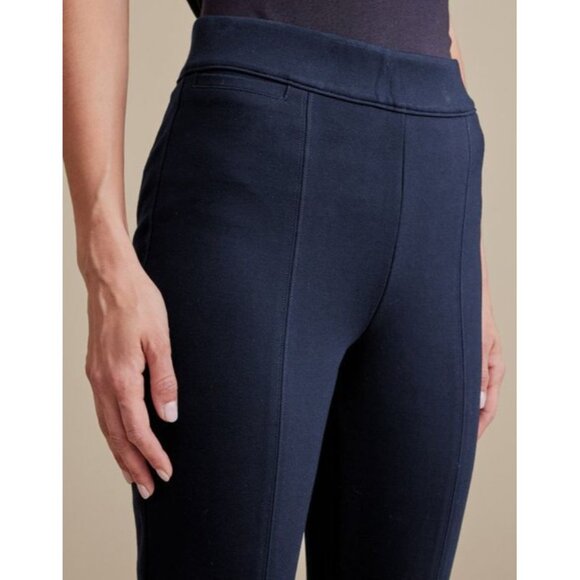 Soft Surroundings Soft Essential Ponte Slim Ankle Pants Navy Blue XS 2FY78 $89 - Picture 2 of 14